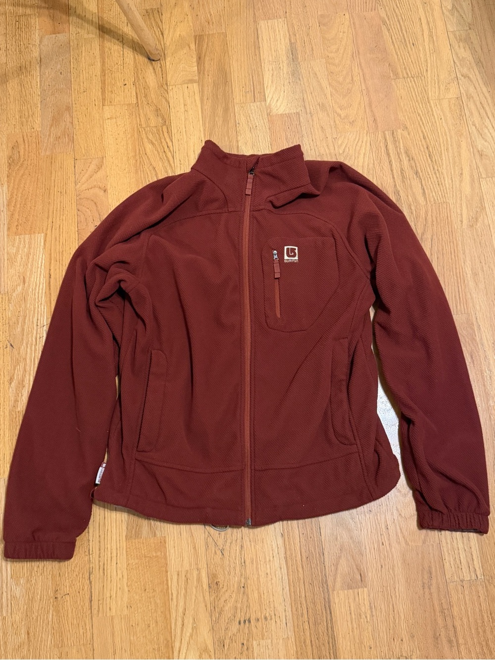 Columbia Men’s grey Fleece Jacket L Regular Full Zip Stand-Up Embroidered Logo